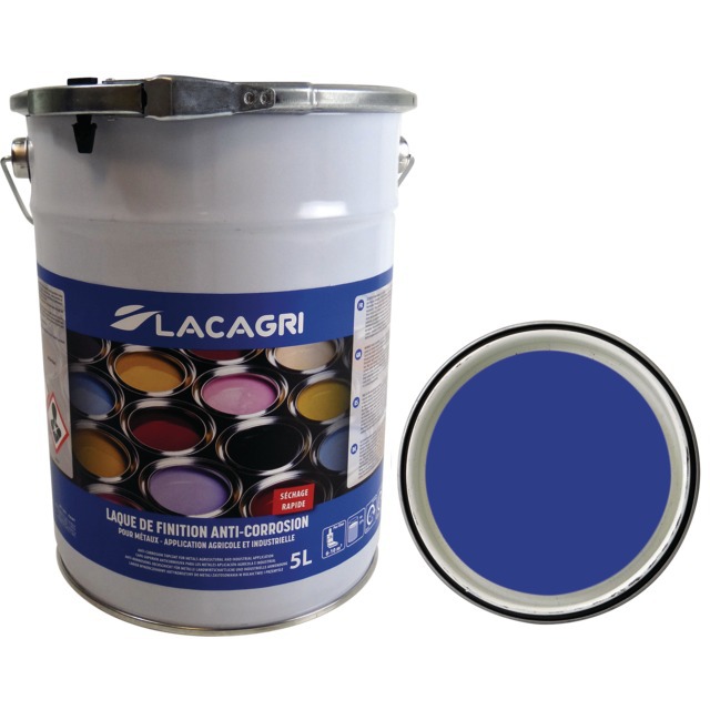 Peinture de Finition Bleu Irrigation Seau 5L Lacagri référence fournisseur 1676544